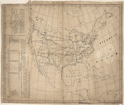 Restored 1849 nautical chart of San Francisco Bay