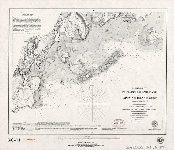 Captain's Island Harbors Nautical Chart