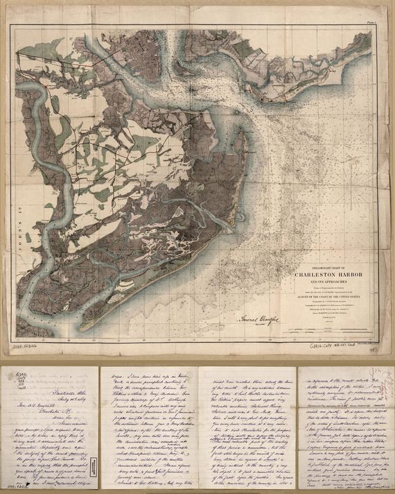 Charleston Harbor 1858