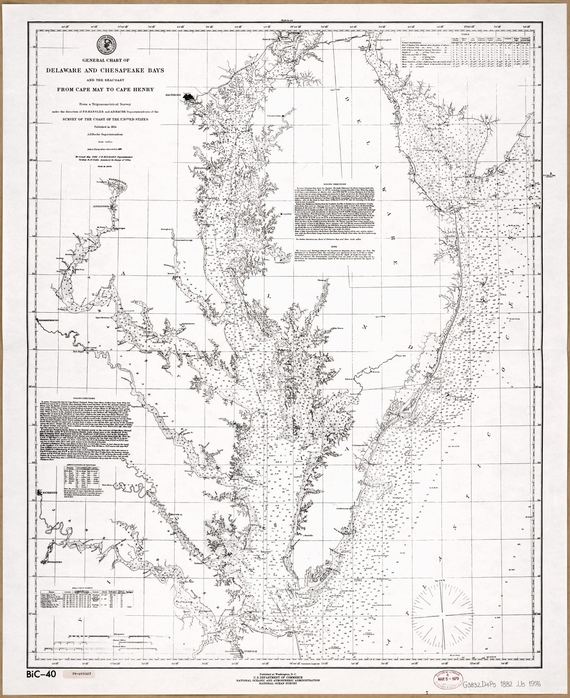 Delaware and Chesapeake Bays and the Seacoast 1976