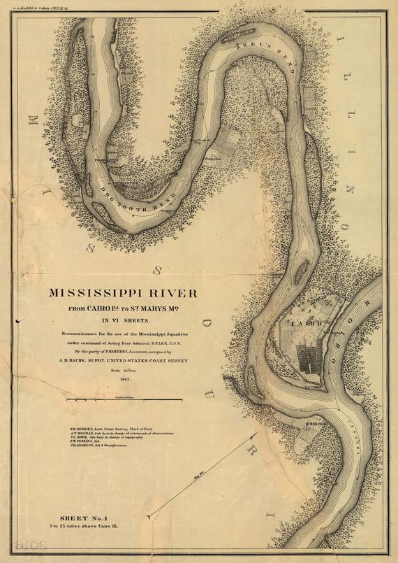 Mississippi River 1865