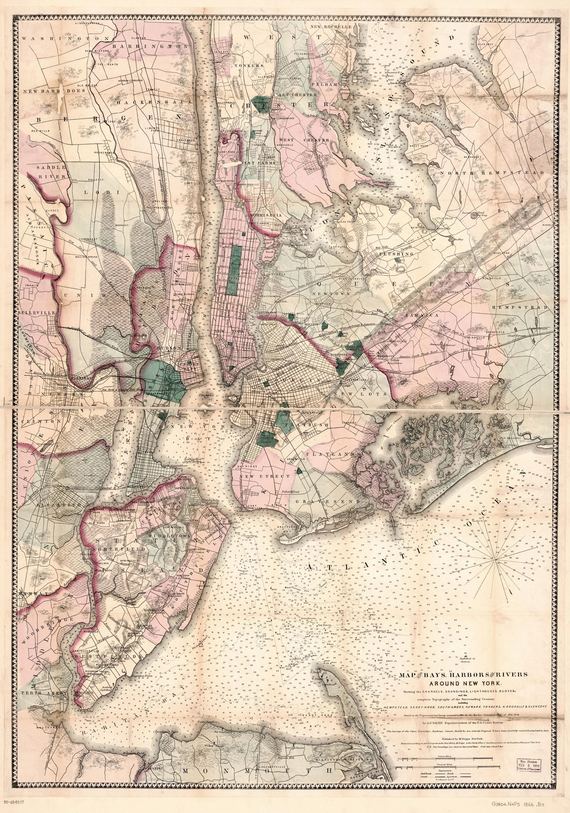 New York Harbor 1866