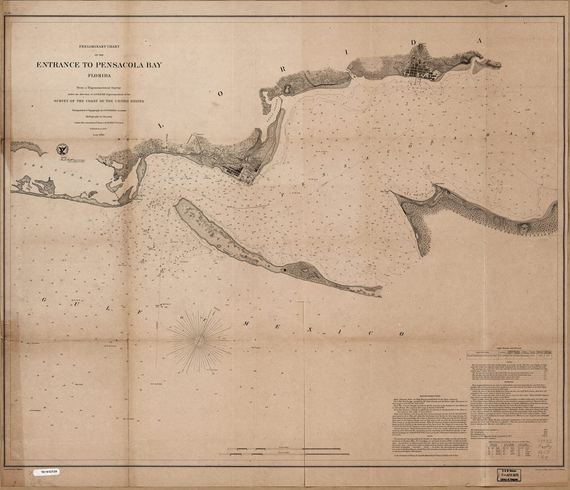 Pensacola Bay 1857
