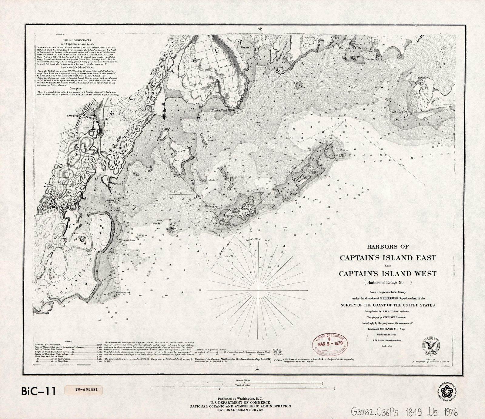 Captain's Island Harbors Nautical Chart