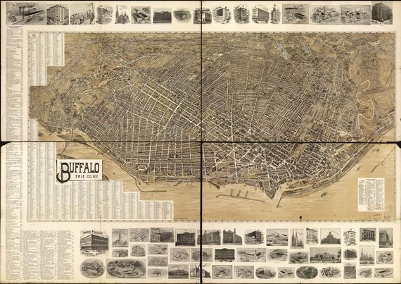 Buffalo Bird's-Eye View City