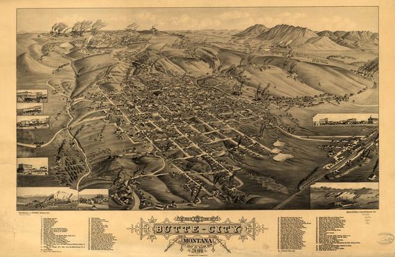 Butte 1884