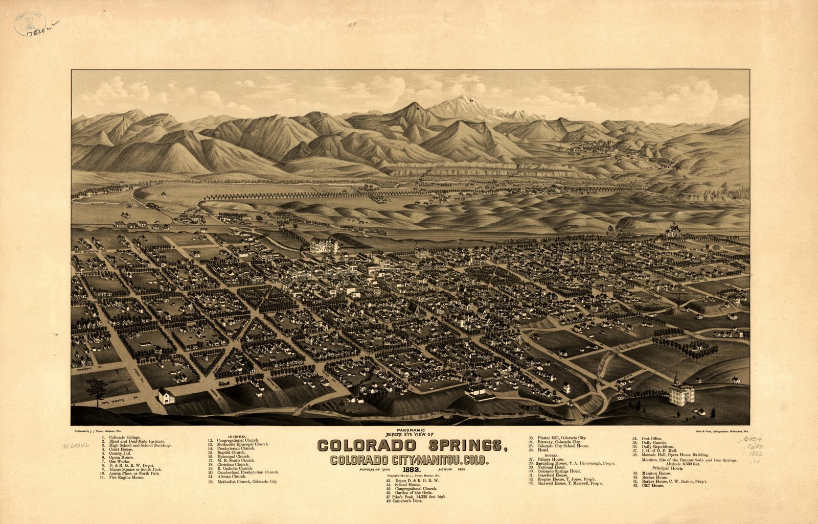 Colorado Springs 1882