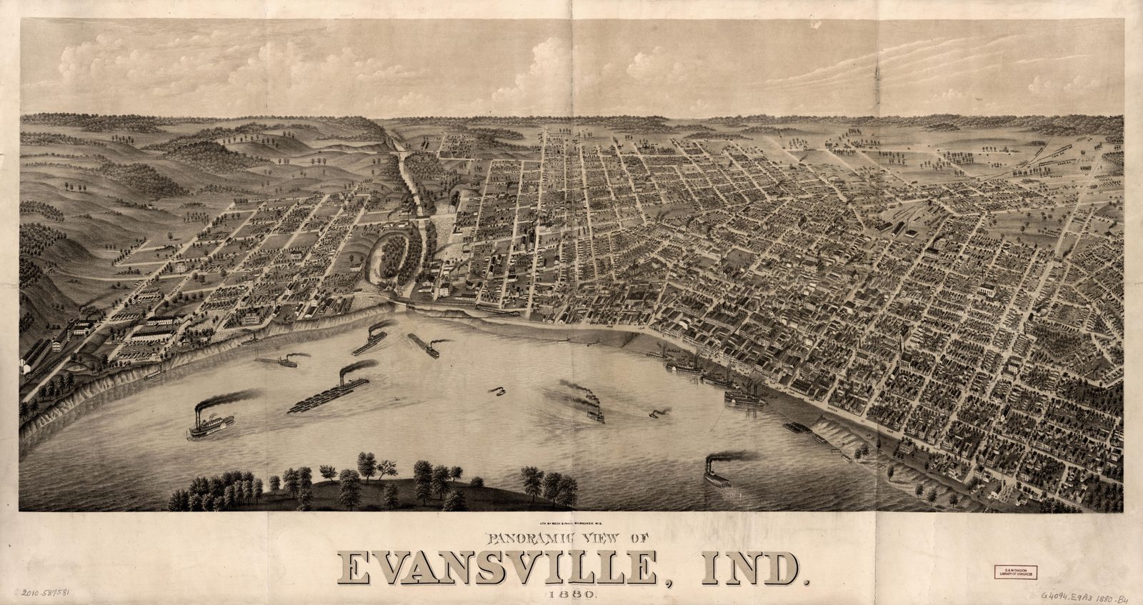 Evansville 1880