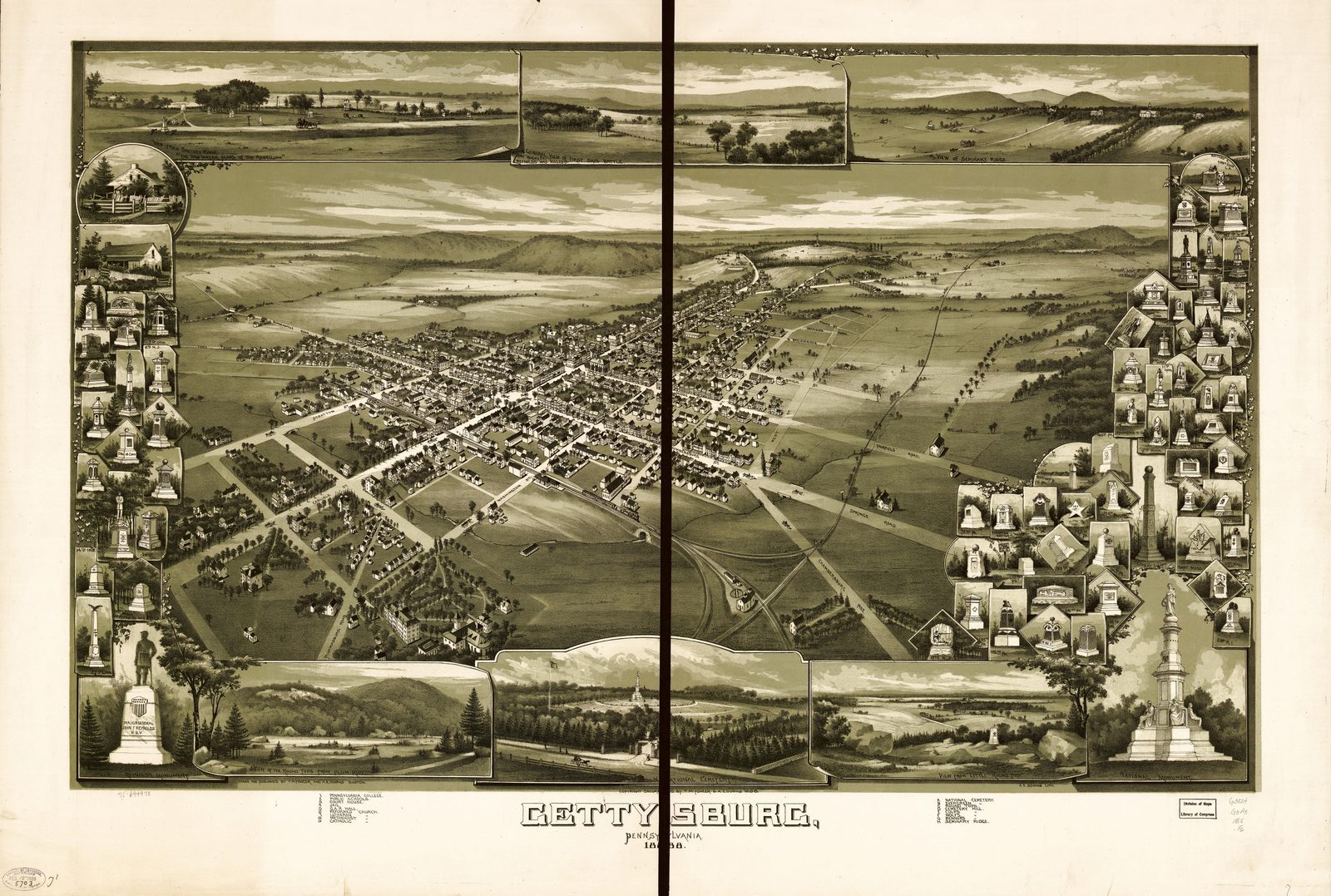 Gettysburg 1888