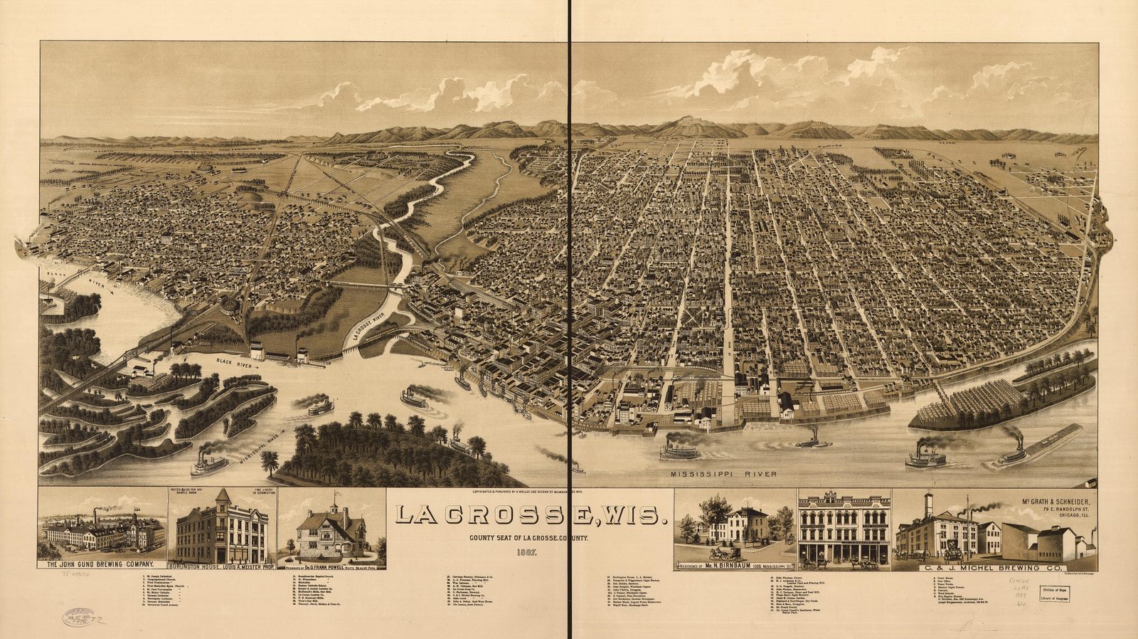 La Crosse 1887