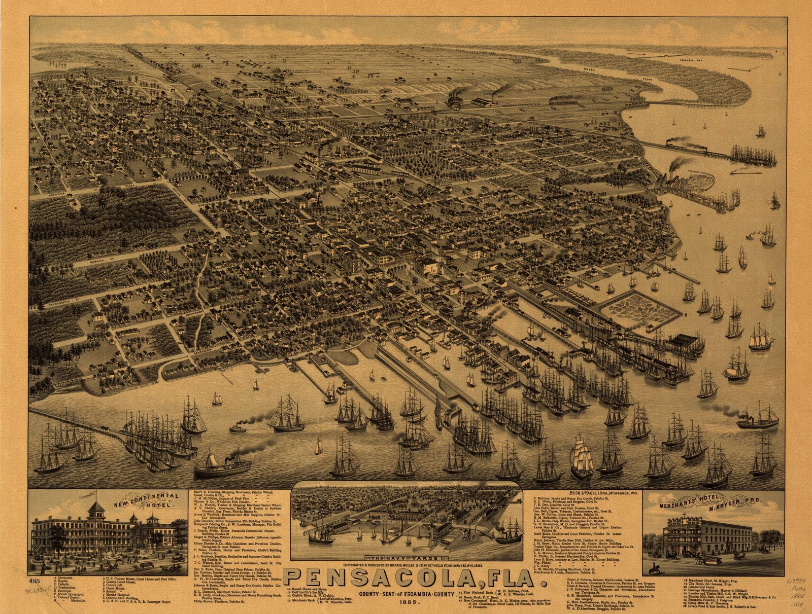 Pensacola 1885