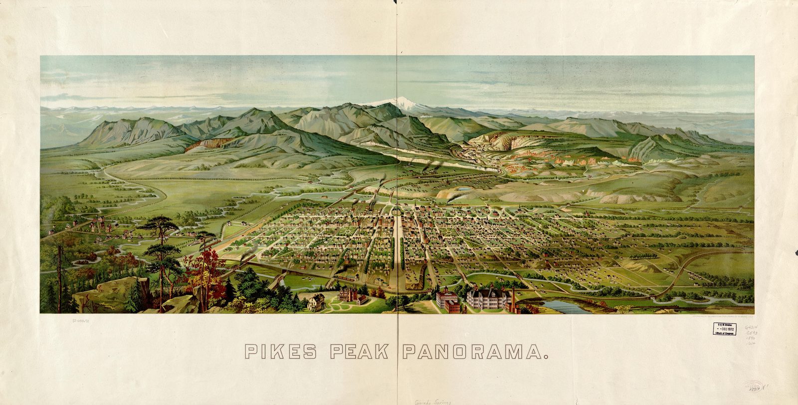 Pikes Peak 1890