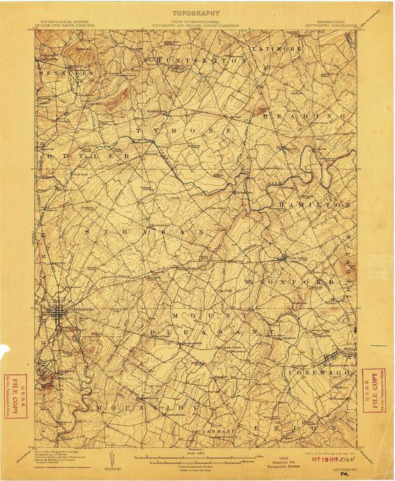 Gettysburg 1908