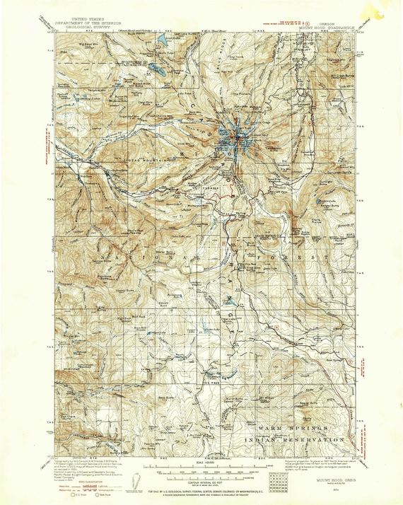 Mount Hood 1924