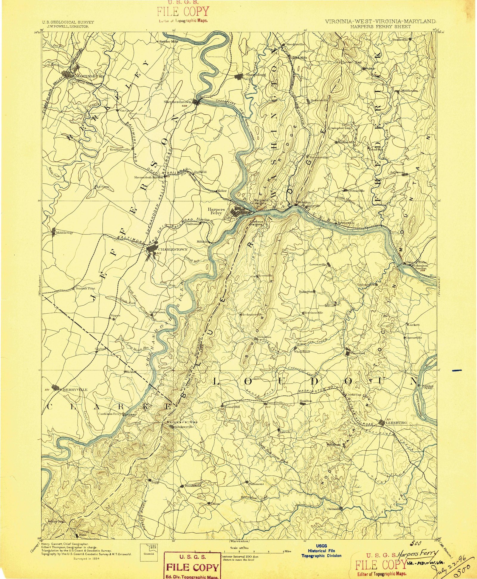 Harpers Ferry 1884