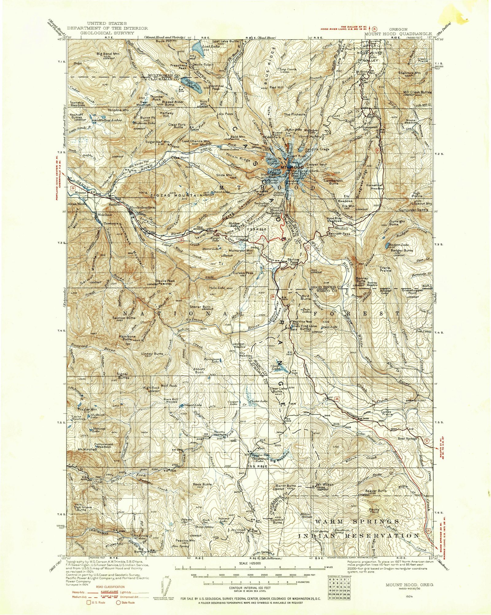 Mount Hood 1924